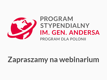 program stypendialny im. Gen. Andersa Program dla Polonii