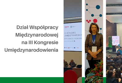 Link: UMB na III Kongresie Umiędzynarodowienia NAWA – nowe kierunki dla polskiej dyplomacji naukowej