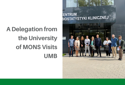 Link: Delegation  from the University of Mons visits the Medical University of Białystok