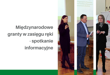 Link: Międzynarodowe granty w zasięgu ręki - podsumowanie spotkania informacyjnego MSCA na UMB
