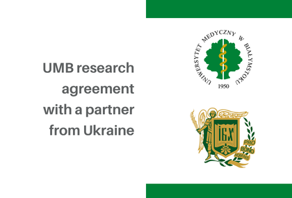 Link: New scientific agreement between MUB and a Ukrainian partner