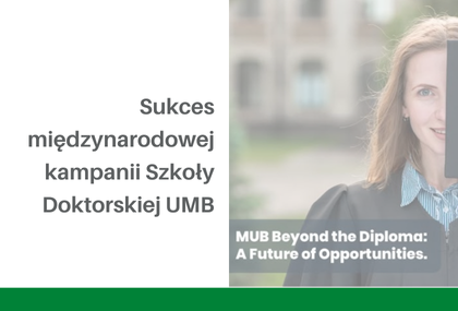 Link: Ponad 4,5 mln odbiorców na świecie – sukces międzynarodowej kampanii Szkoły Doktorskiej UMB