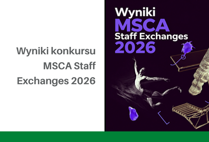 Link: Znamy wyniki konkursu MSCA Staff Exchanges 2026