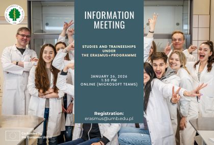 Link: Information meeting- studies and traineeships under the Erasmus+ Programme