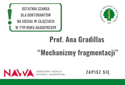 Link: Zapraszamy na zajęcia prof. Any Gradillas