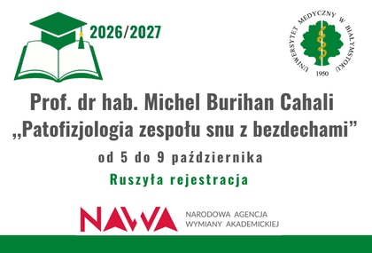 Link: Wybitny brazylijski ekspert medycyny snu w Białymstoku - zapraszamy na zajęcia 