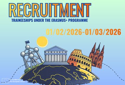 Link: Recruitment for mobilities for traineeships under the Erasmus+ Programme has begun!