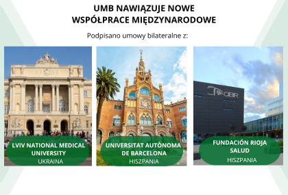 Link: Kolejny krok w umiędzynarodowieniu Szkoły Doktorskiej UMB: Podpisano trzy umowy bilateralne