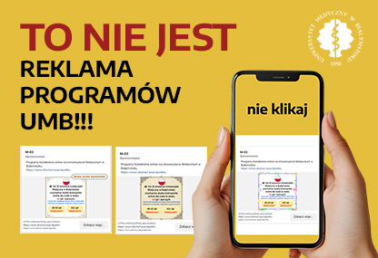 Link: UWAGA! Fałszywe informacje o ofercie edukacyjnej UMB