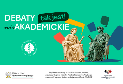 Link: Projekt UMB „Debaty nie/akademickie – TAK JEST!” z dofinansowaniem MNiSW