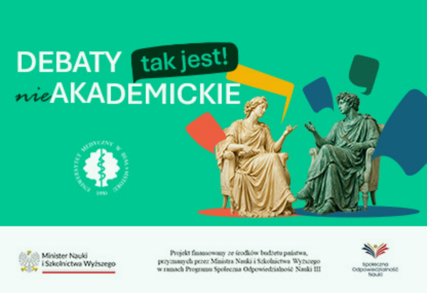 Link: Projekt UMB „Debaty nie/akademickie – TAK JEST!” z dofinansowaniem MNiSW