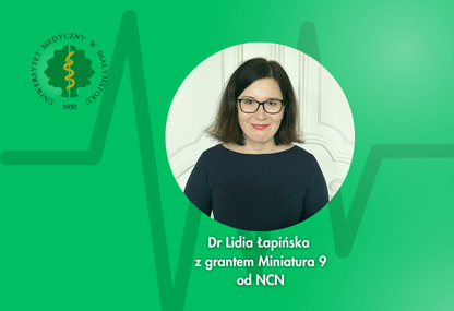 Link: Grant Miniatura 9 dla dr Lidii Łapińskiej na badania związane z depresją