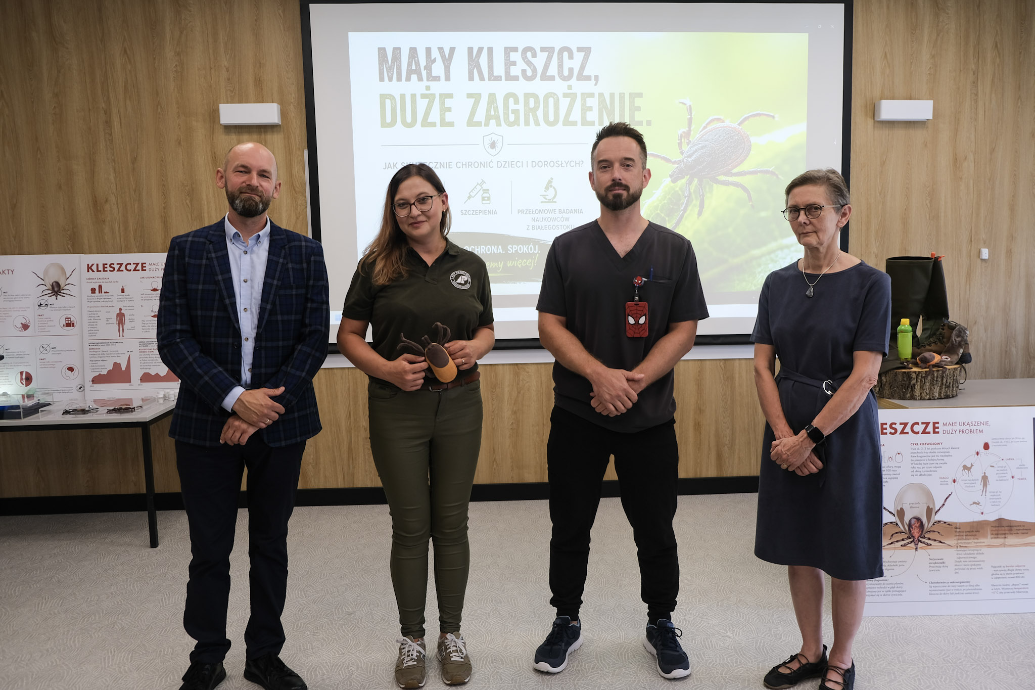 Link: Kleszcze nie wybierają wieku. Konferencja prasowa w UDSK