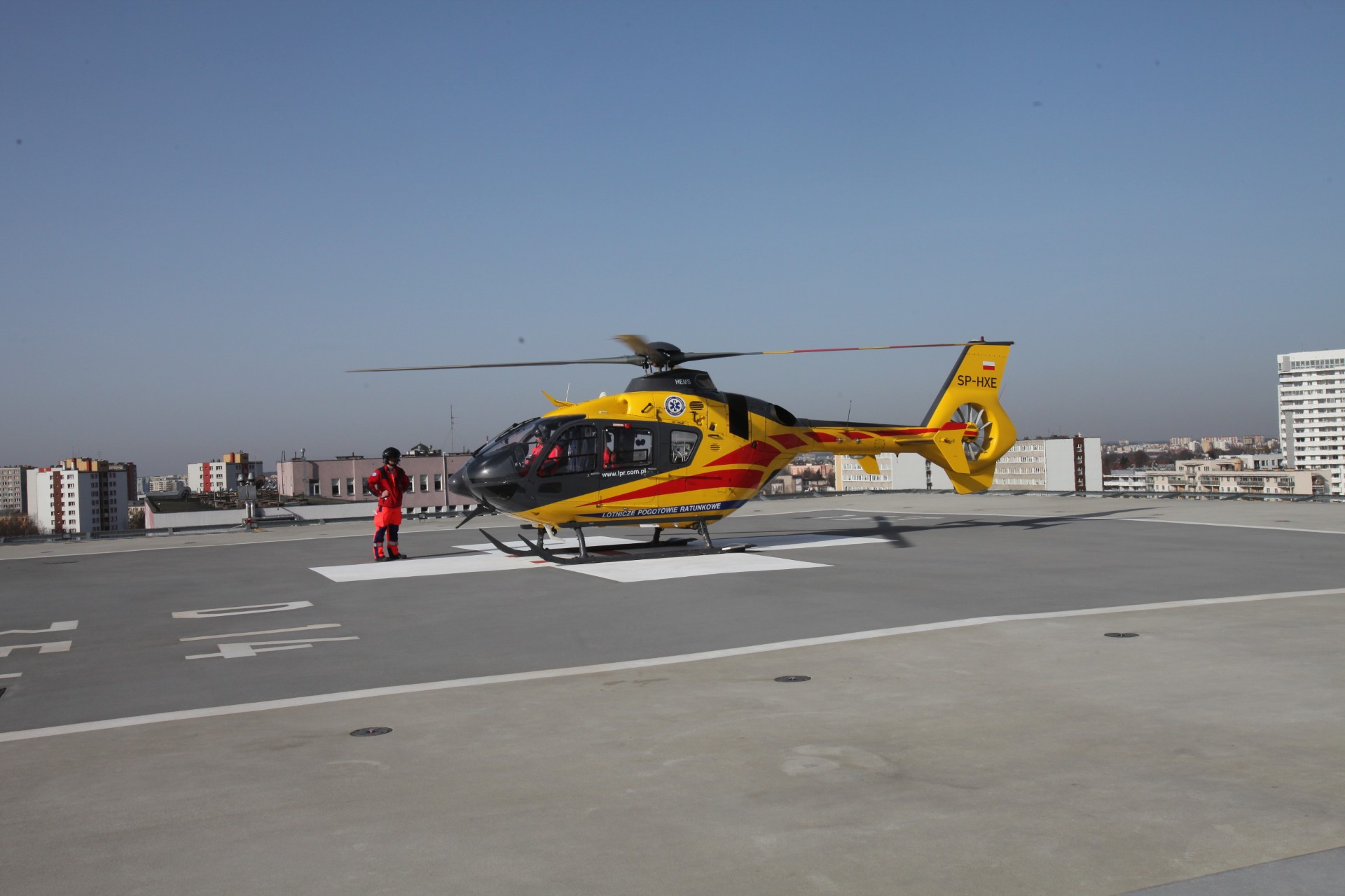 Link: Modernizacja lądowiska na dachu USK w Białymstoku