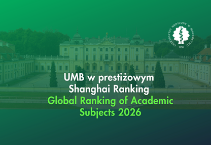 Link: UMB w światowym rankingu dziedzin naukowych Shanghai Ranking