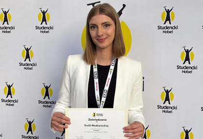 Link: Emilia Niedźwiecka z UMB ze Studenckim Noblem