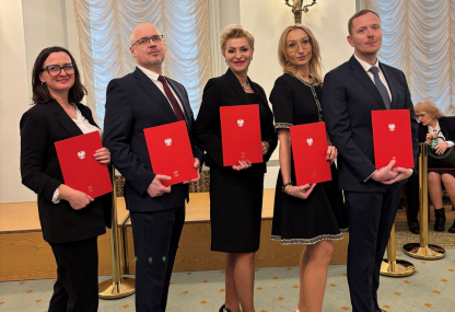 Link: Pięciu nowych profesorów w Uniwersytecie Medycznym w Białymstoku