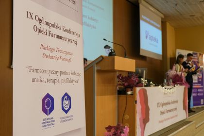 Link: Ogólnopolska konferencja studentów farmacji w UMB