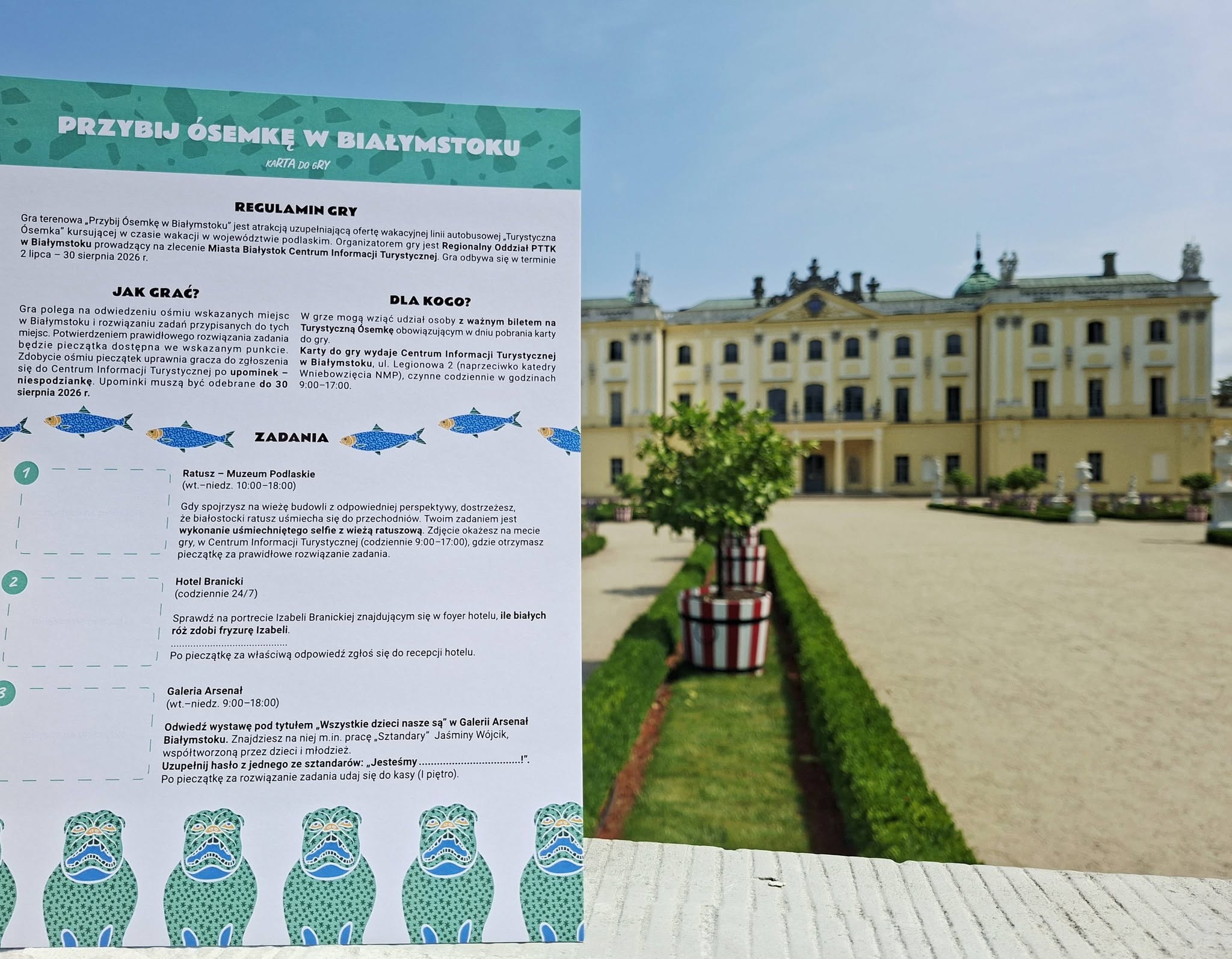 Link: Przybij Ósemkę w Muzeum Uniwersytetu Medycznego w Białymstoku i Pałacu Branickich