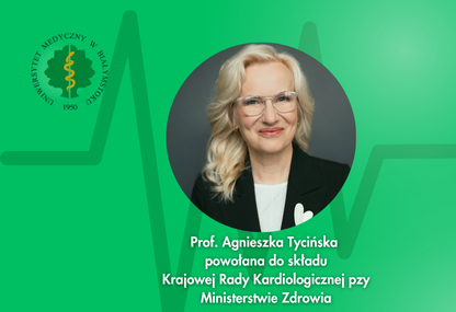 Link: Prof. Agnieszka Tycińska w składzie Krajowej Rady Kardiologicznej