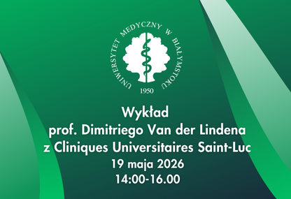 Link: Zapraszamy na wykład Profesora Dimitriego Van der Lindena 19 maja w UDSK