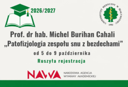 Link: Ekspert medycyny snu z Brazylii poprowadzi zajęcia w Szkole Doktorskiej UMB