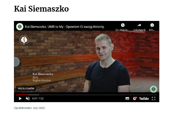 Image: Kai Siemaszko interview