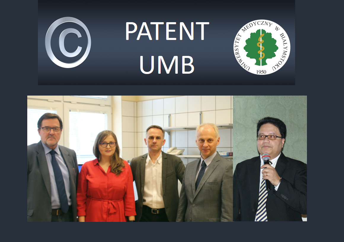 Twórcy patentu: Jerzy Pałka, Ilona Ościłowska, Arkadiusz Surażyński, Wojciech Miltyk i Nafis Rahman
