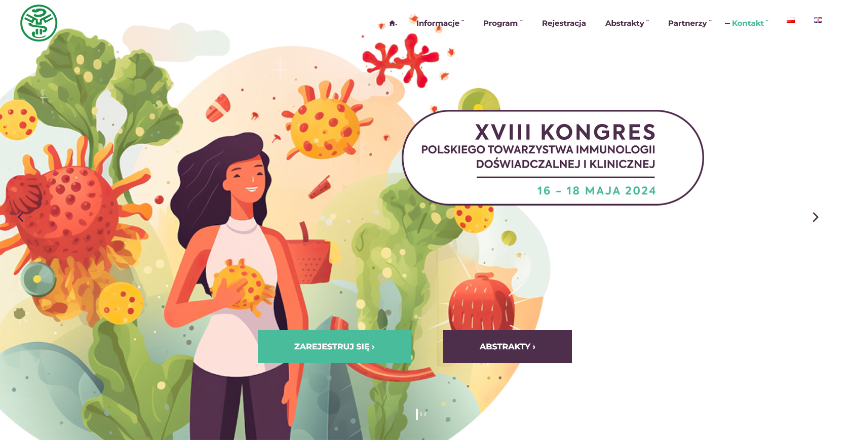 XVIII Kongres Towarszystwa Immunologii Doświadczalnej i Klinicznej 15-18 maja 2024