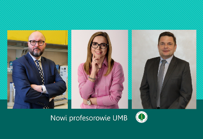 Link: Nowi profesorowie wspólnoty Uniwersytetu Medycznego w Białymstoku