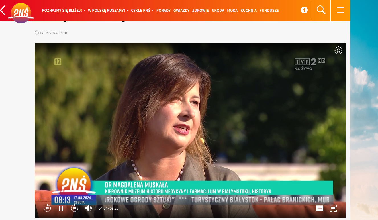 dr Magdalena Muskała w Pytaniu na śniadaniu