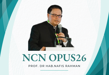 Link: Project of Prof. dr hab. Nafis Rahman winner of NCN OPUS 26 competition