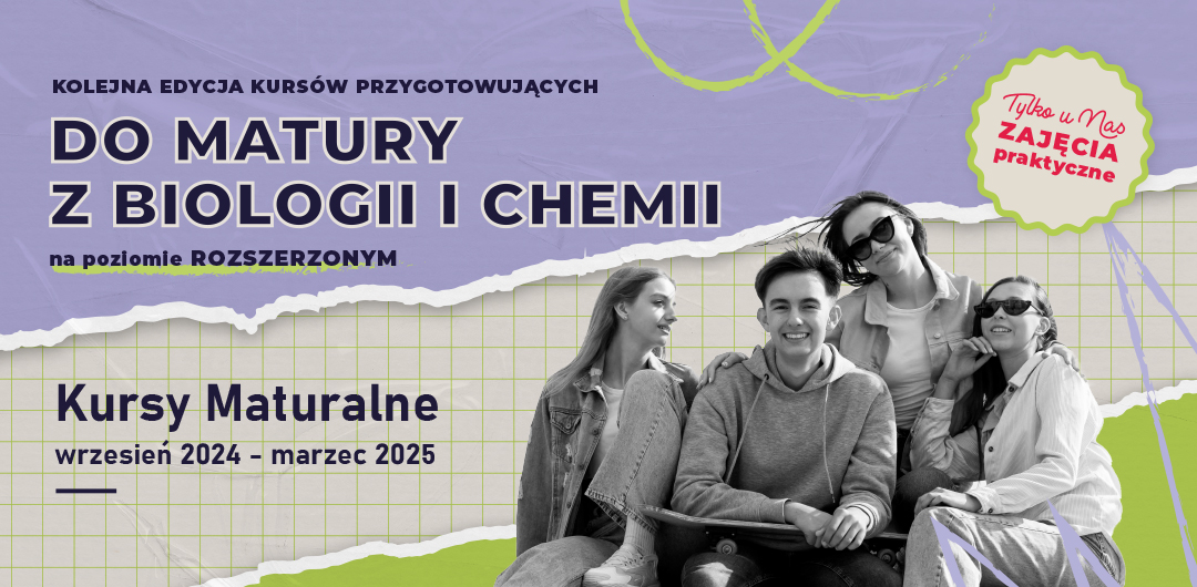 Kursy z biologii i cehmii matura 2025