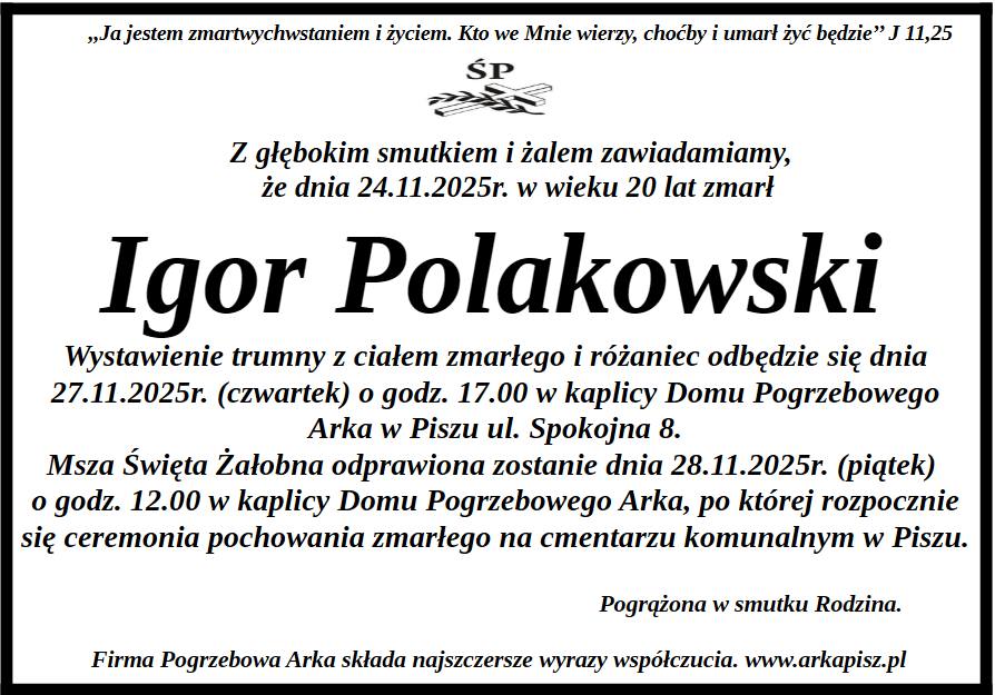 Klepsydra Igor Polakowski