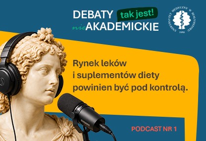 Zdjęcie: Podcast 1 - Rynek leków i suplementów diety powinien być pod kontrolą