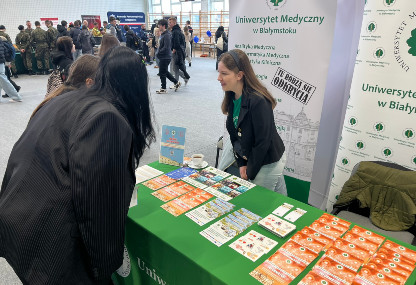 Link: UMB na Targach Edukacji i Pracy Powiatu Węgrowskiego