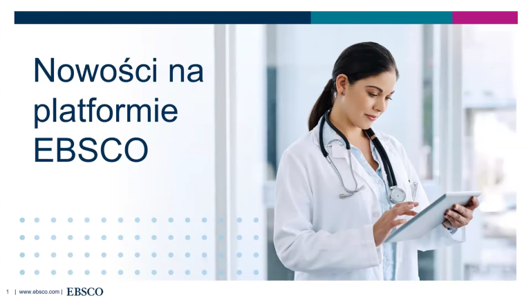Link: Nowości na platformie EBSCO