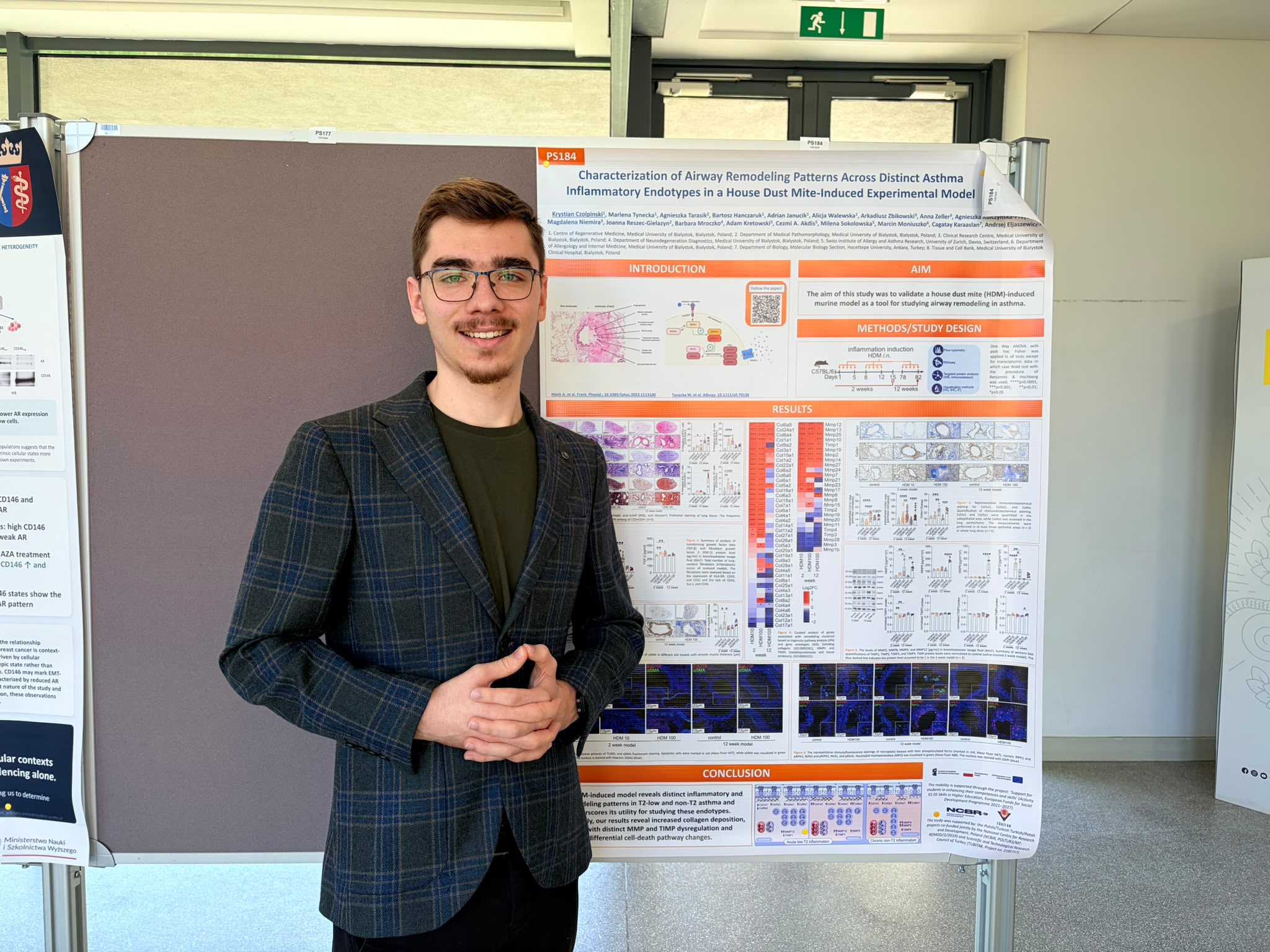 Link: Udział Krystiana Czołpińskiego w międzynarodowym kongresie 21st Young European Scientist (YES) Meeting 2026 