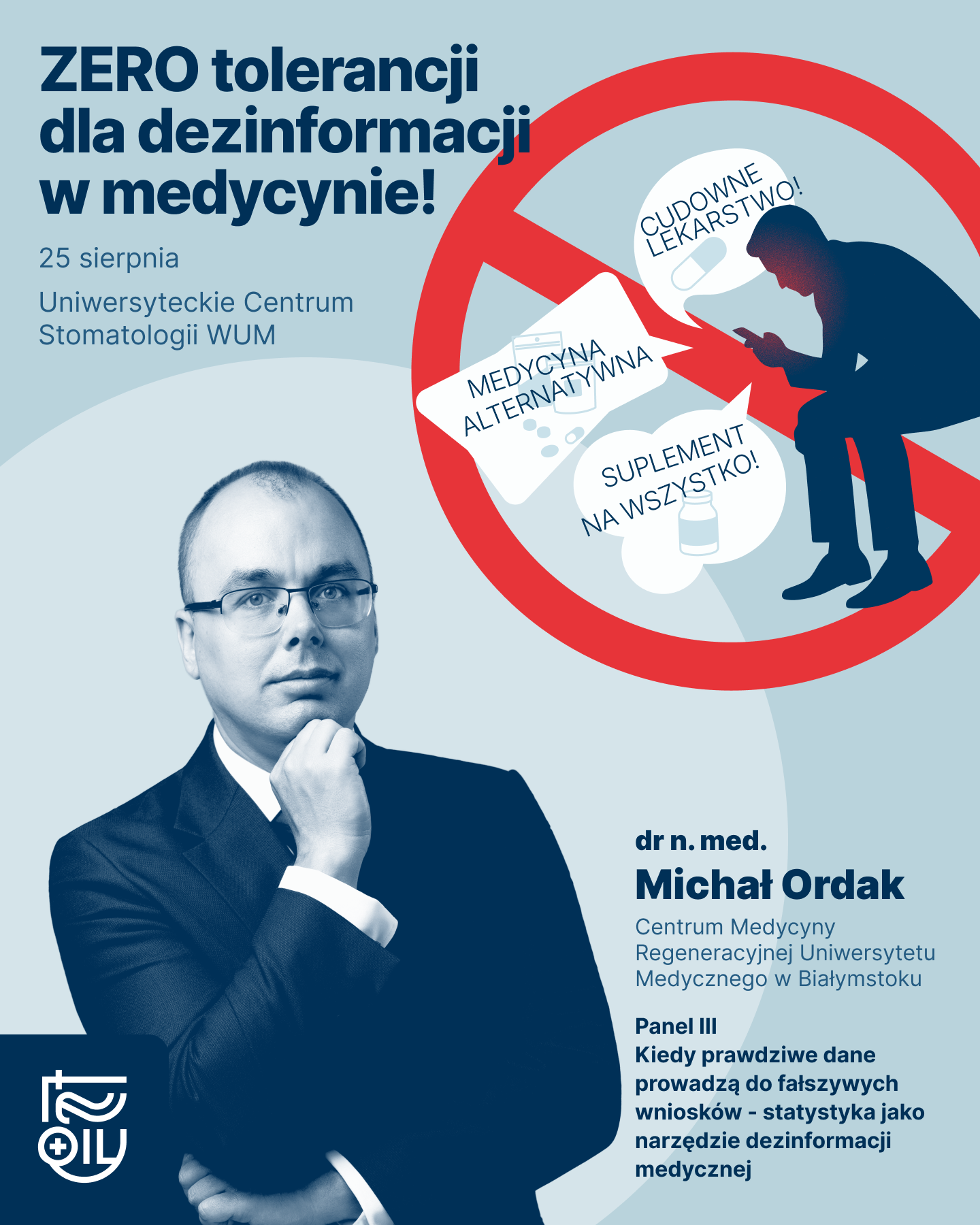 Link: Dr n. med. Michał Ordak w debacie o dezinformacji medycznej