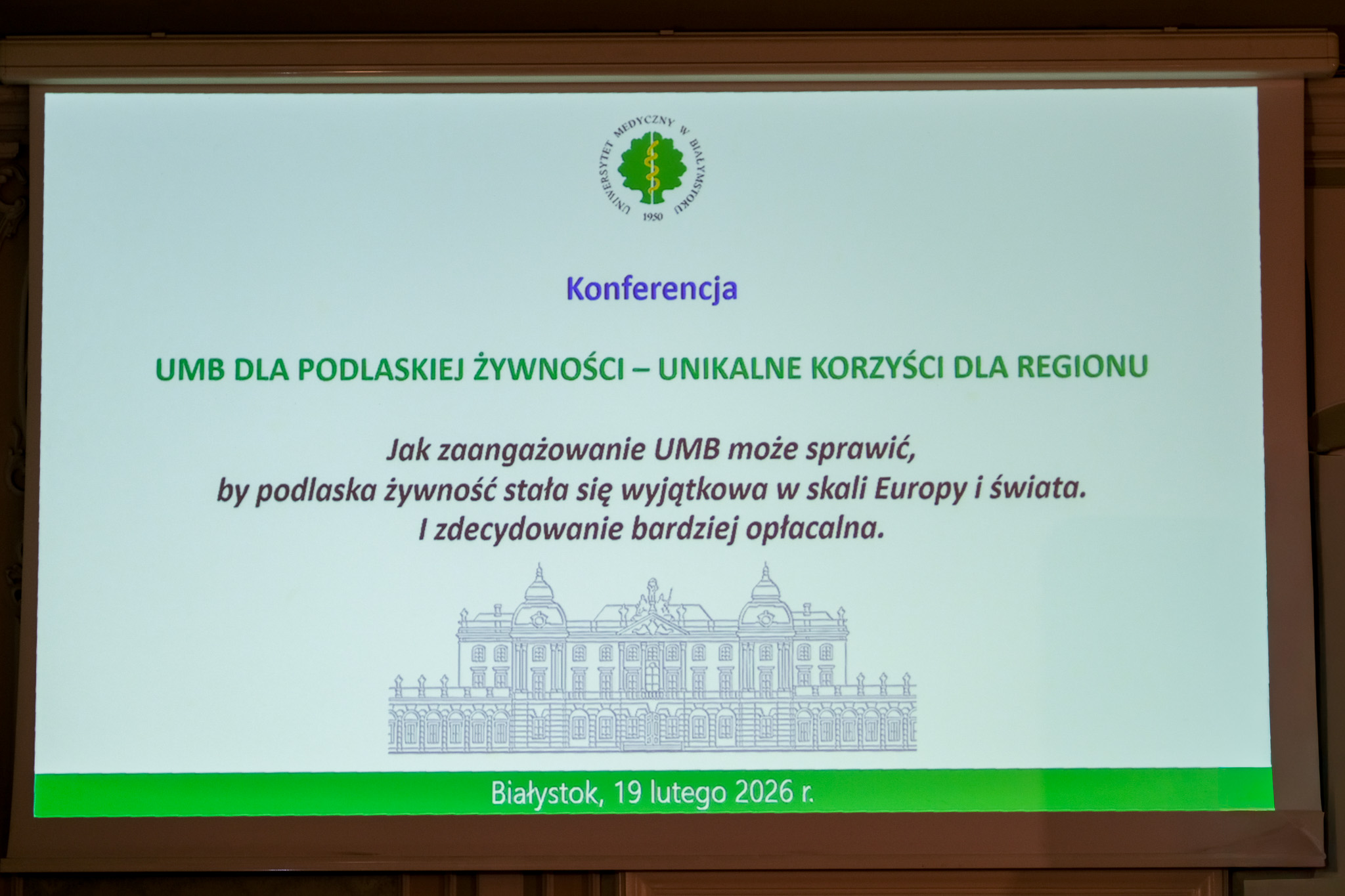 Link: Uniwersytet Medyczny w Białymstoku dla podlaskiej żywności