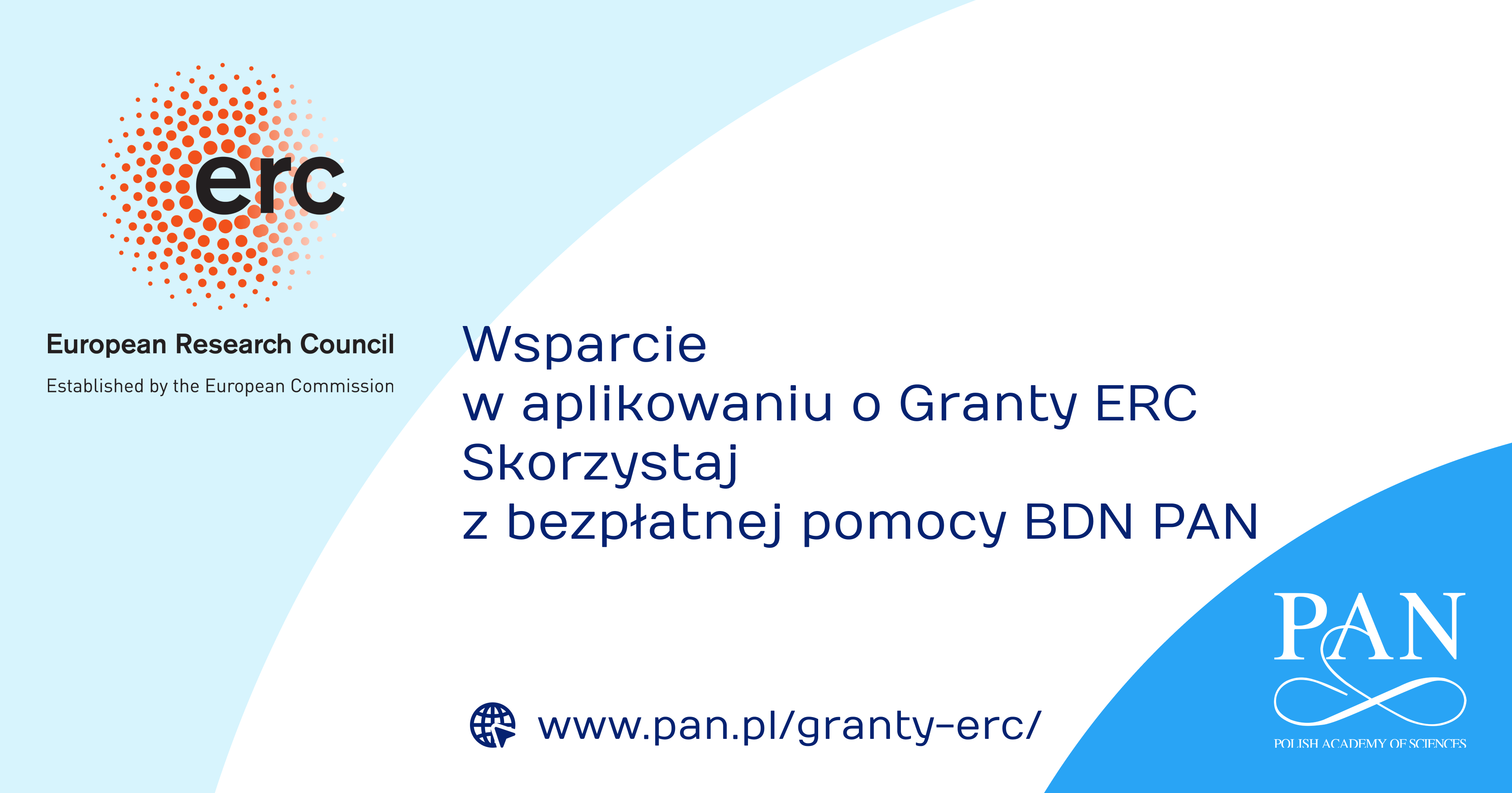 Wsparcie w aplikowaniu o Granty ERC: skorzystaj z bezpłatnej pomocy BDN PAN