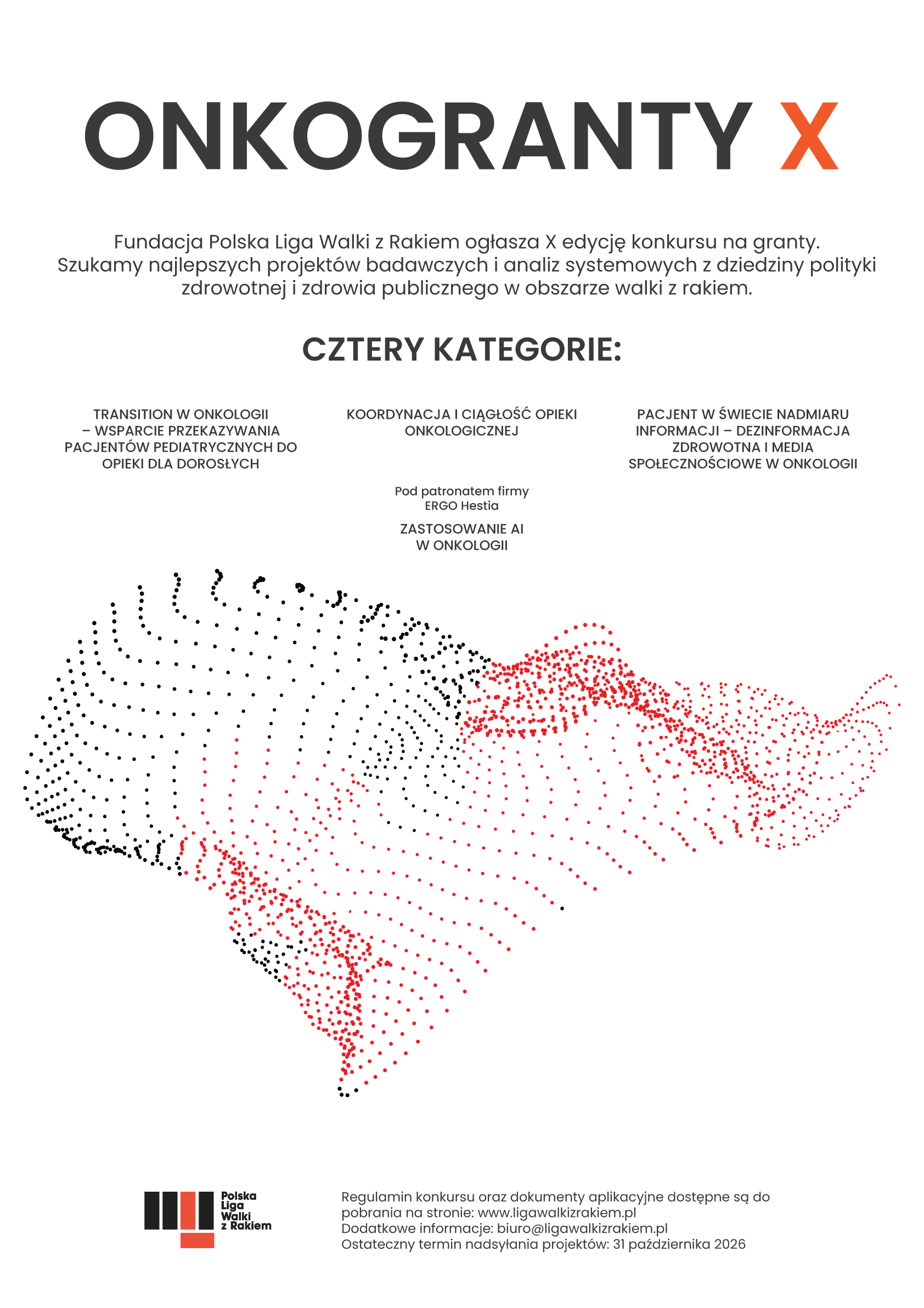 Otwarty nabór do X edycji konkursu ONKOgranty  - dofinansowanie innowacyjnych projektów onkologicznych