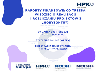 Link: Webinar HPK Polska Wschodnia: raporty finansowe projektów z Horyzontu