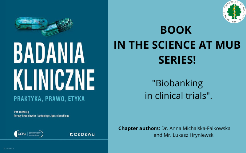 Odnośnik: UMB Biobank employees co-author latest book!