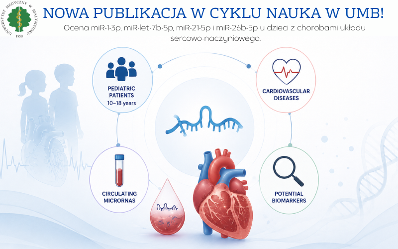 Odnośnik: Potencjał diagnostyczny mikroRNA w kardiologii dziecięcej.