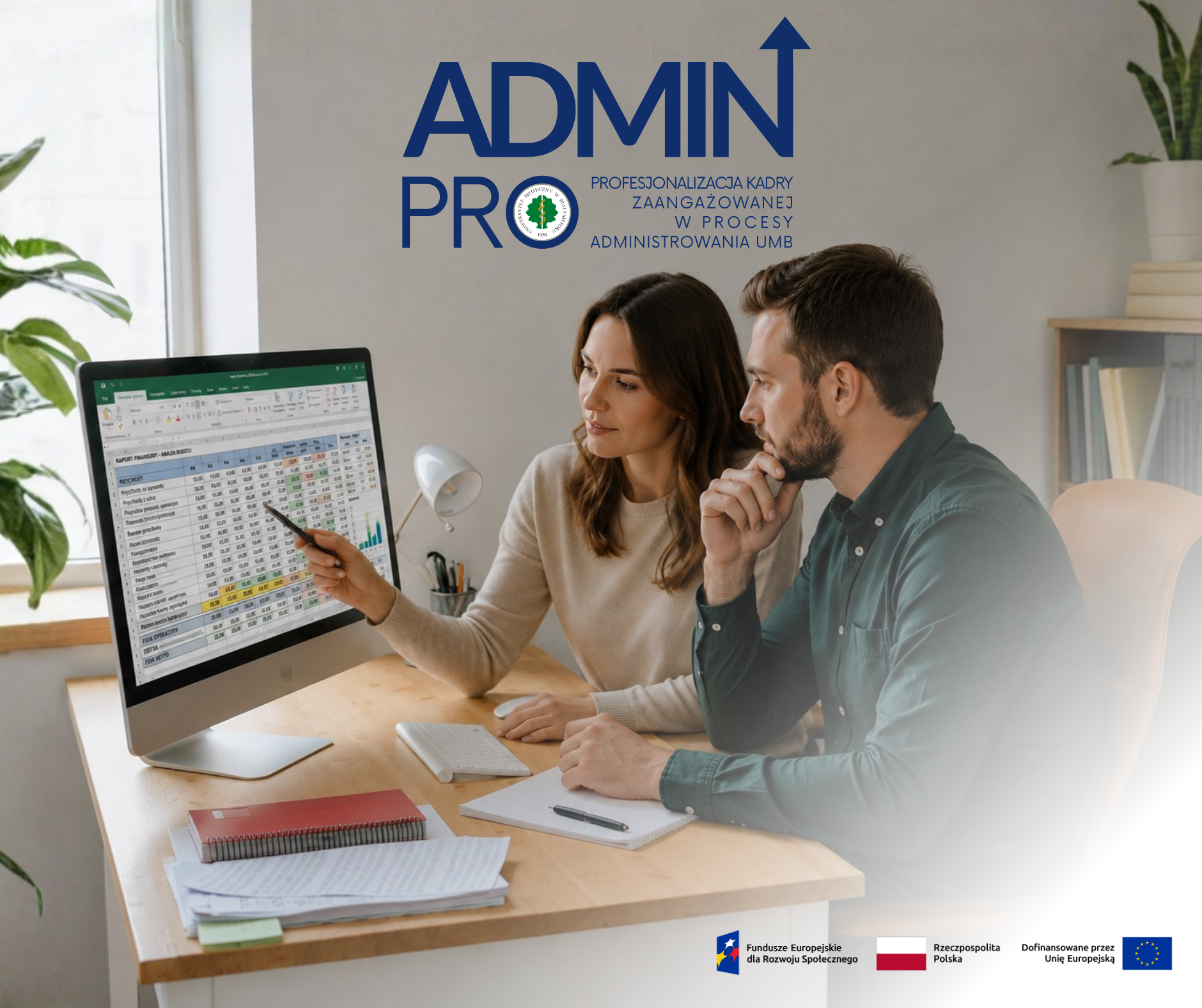 grafika promocyjna projektu AdminPro