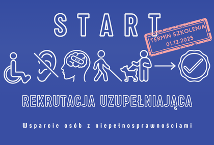 Link: Rekrutacja uzupełniająca na szkolenie: „Wsparcie osób z niepełnosprawnościami na uczelni” – dołącz do grona uczestników!