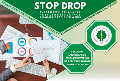 Link: REKRUTACJA na szkolenia skierowane do członków Zespołu ds. Realizacji Badania Zjawiska Drop-outu
